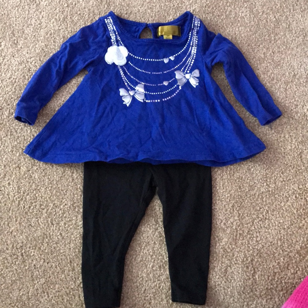Nicole Miller 12m outfit with necklace details